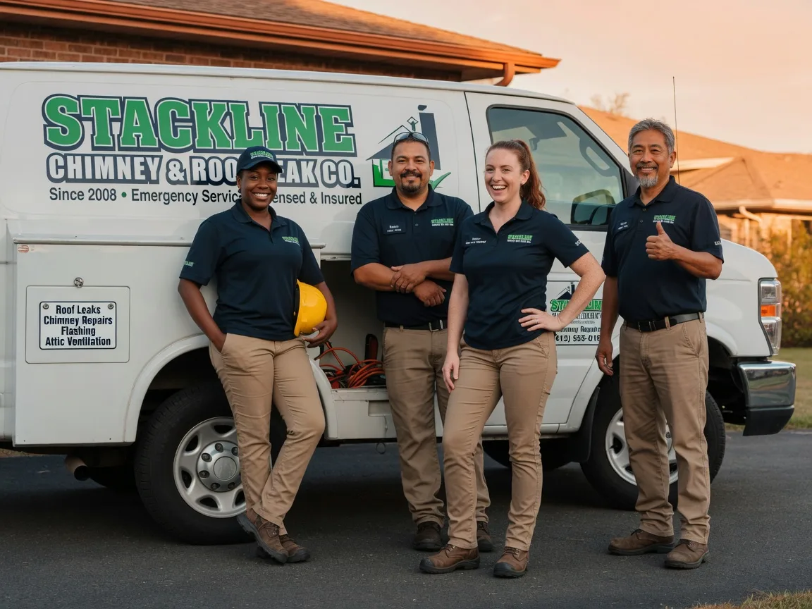 Chimney flashing repair company in Blairs, VA
